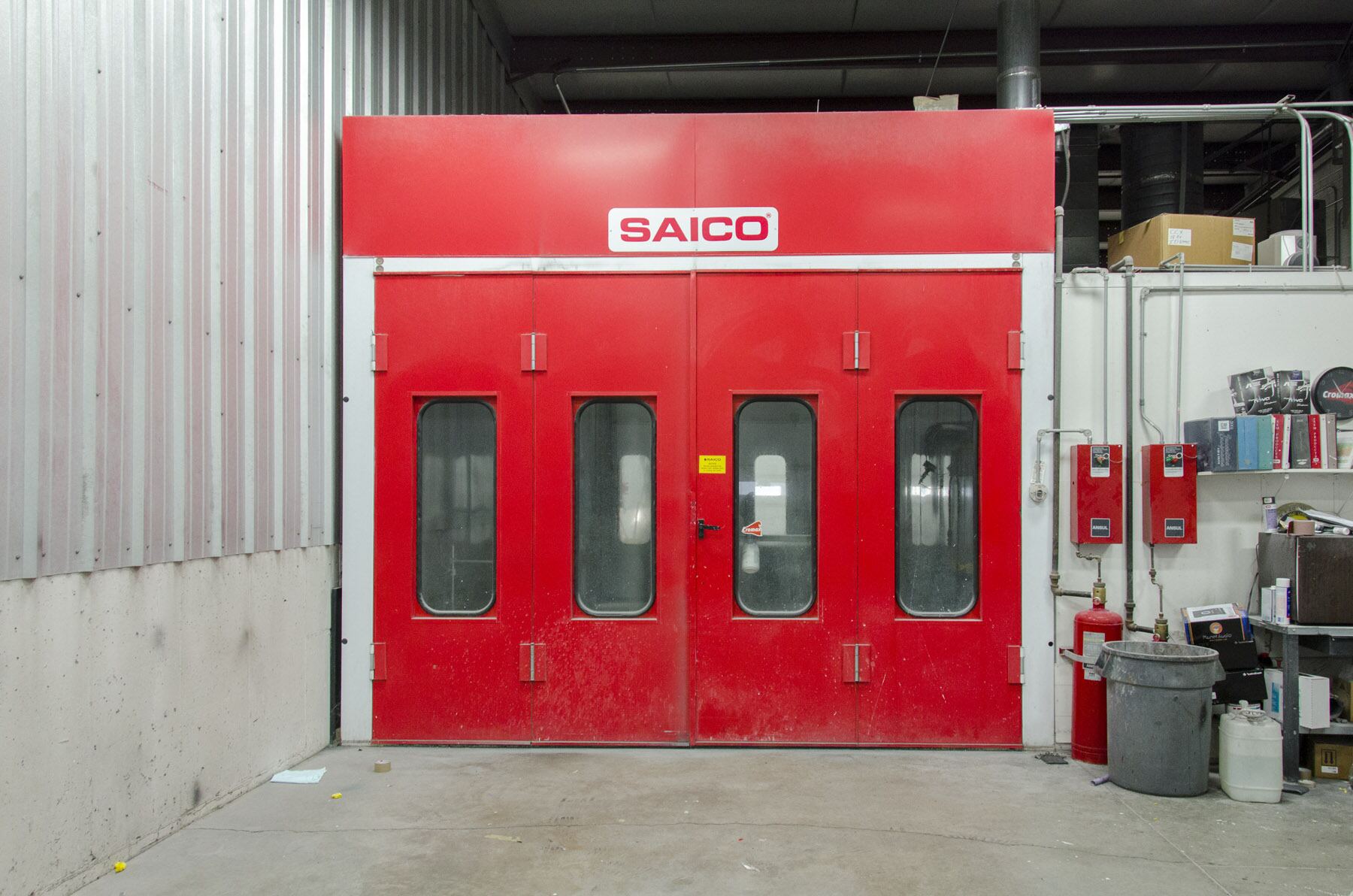 Factory-quality paint finish on a repaired vehicle