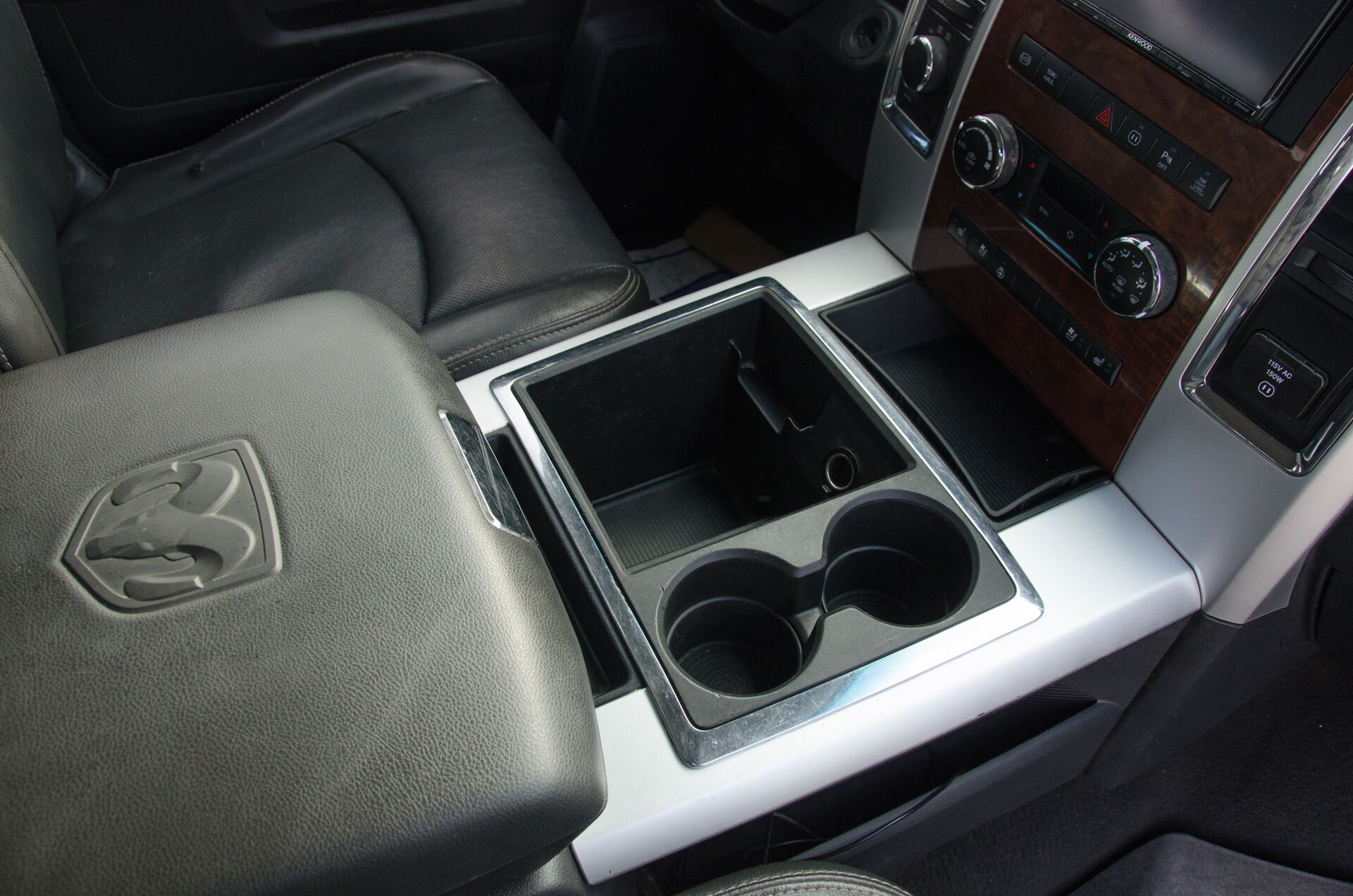 Vehicle interior after detailing at Taylor Body Shop